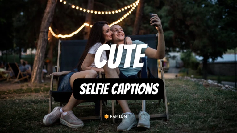 Cute Selfie Captions for Instagram